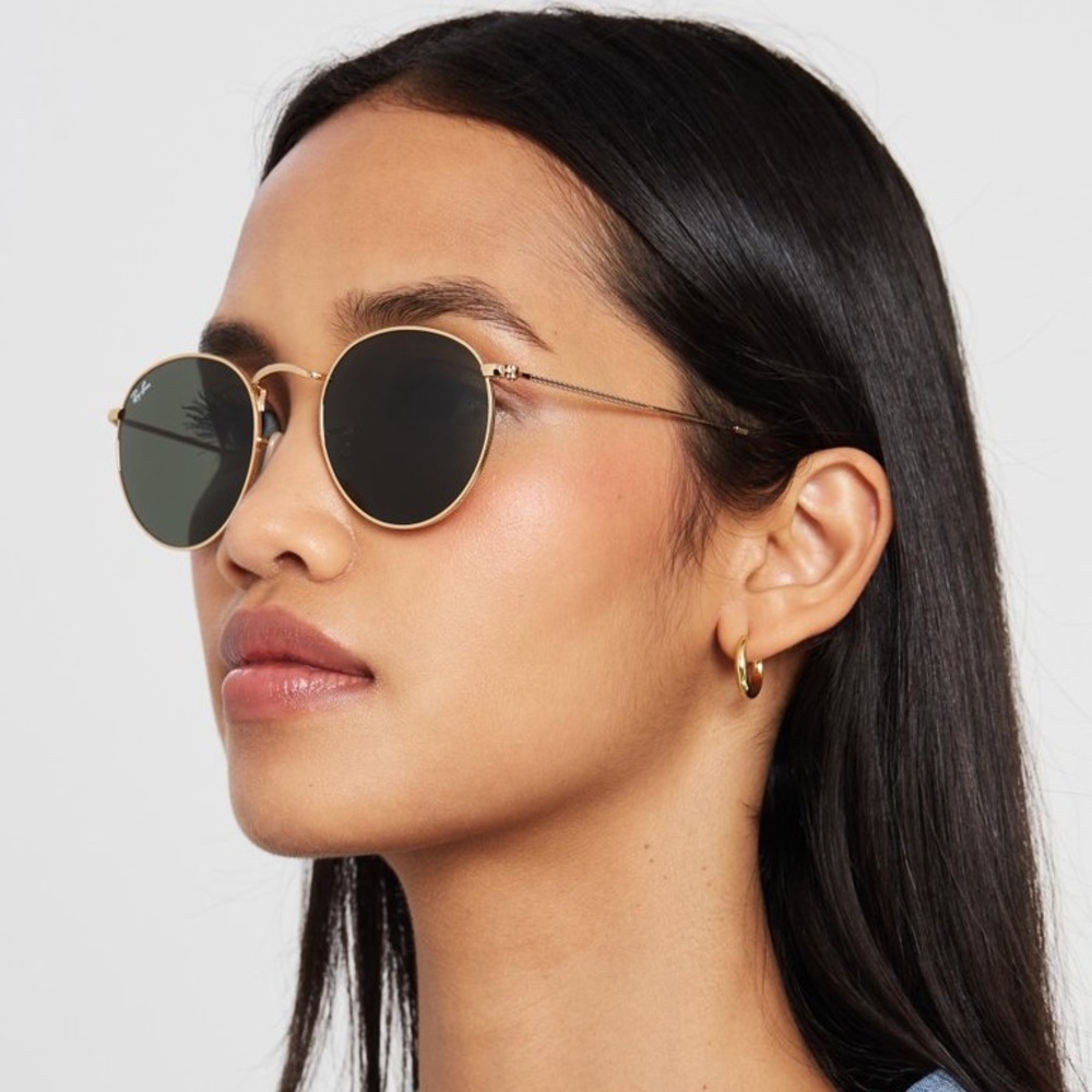 RB3447 round metal Ray-Ban sunglasses